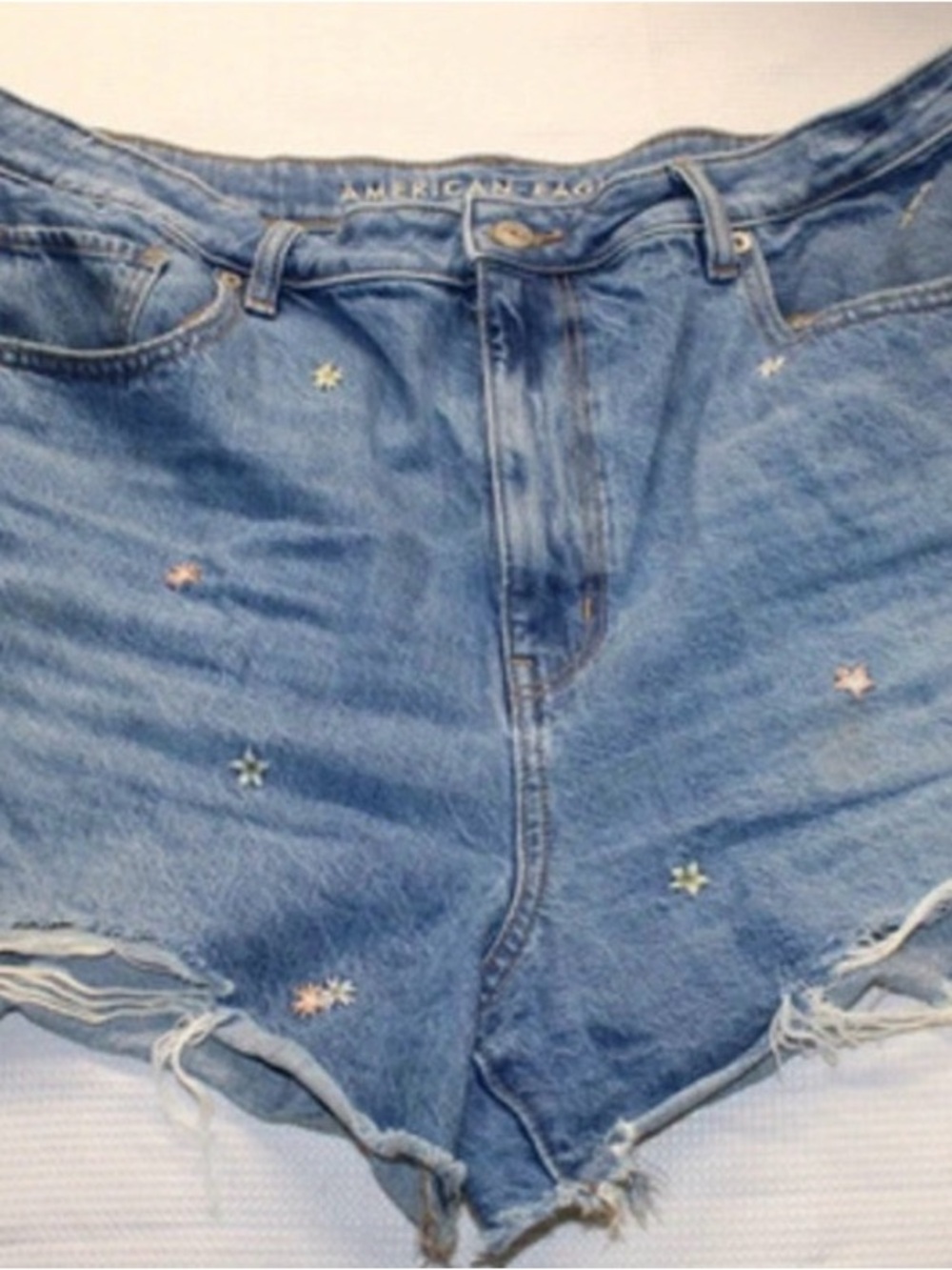 American Eagle Outfitters Light Blue Denim Shorts